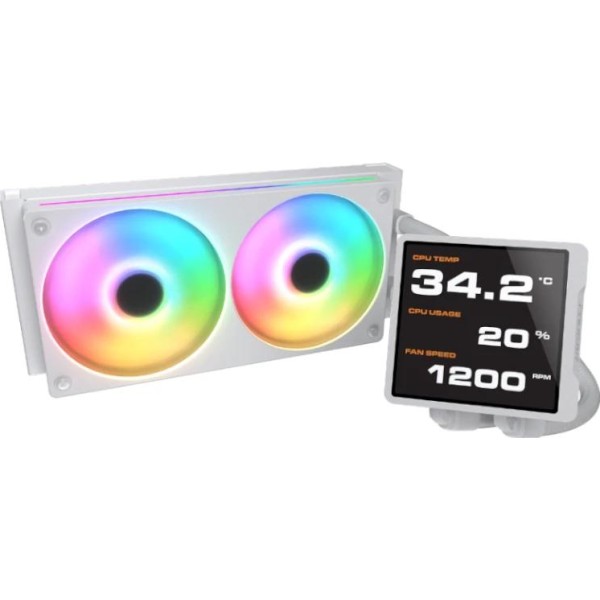 Cougar ref. liq poseidon vistek pro argb 240 white