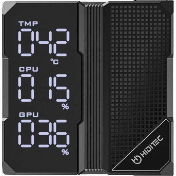 Hiditec ventilador dc40 pro pwm black